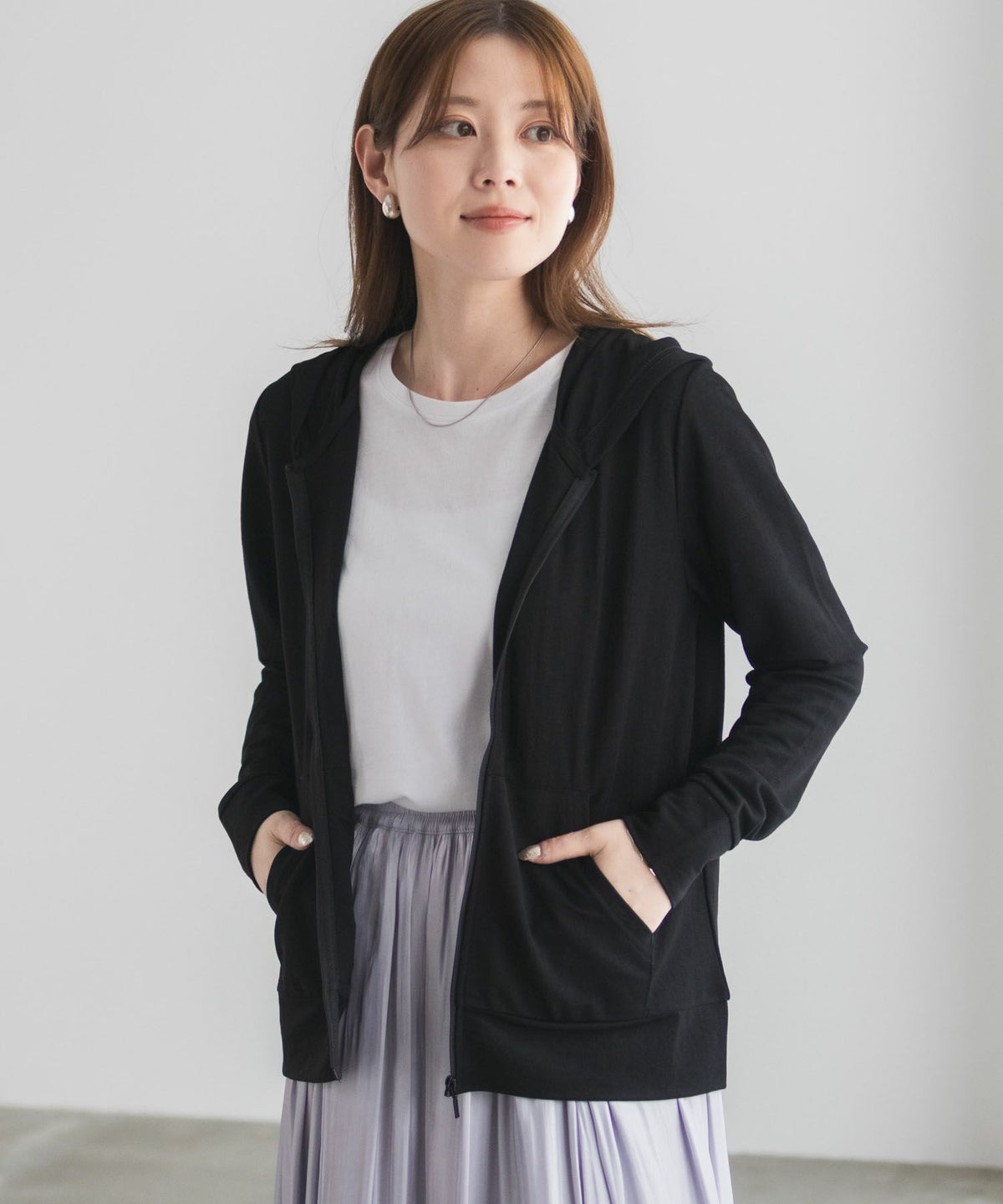  [期間限定価格]UVカット パーカー レディース