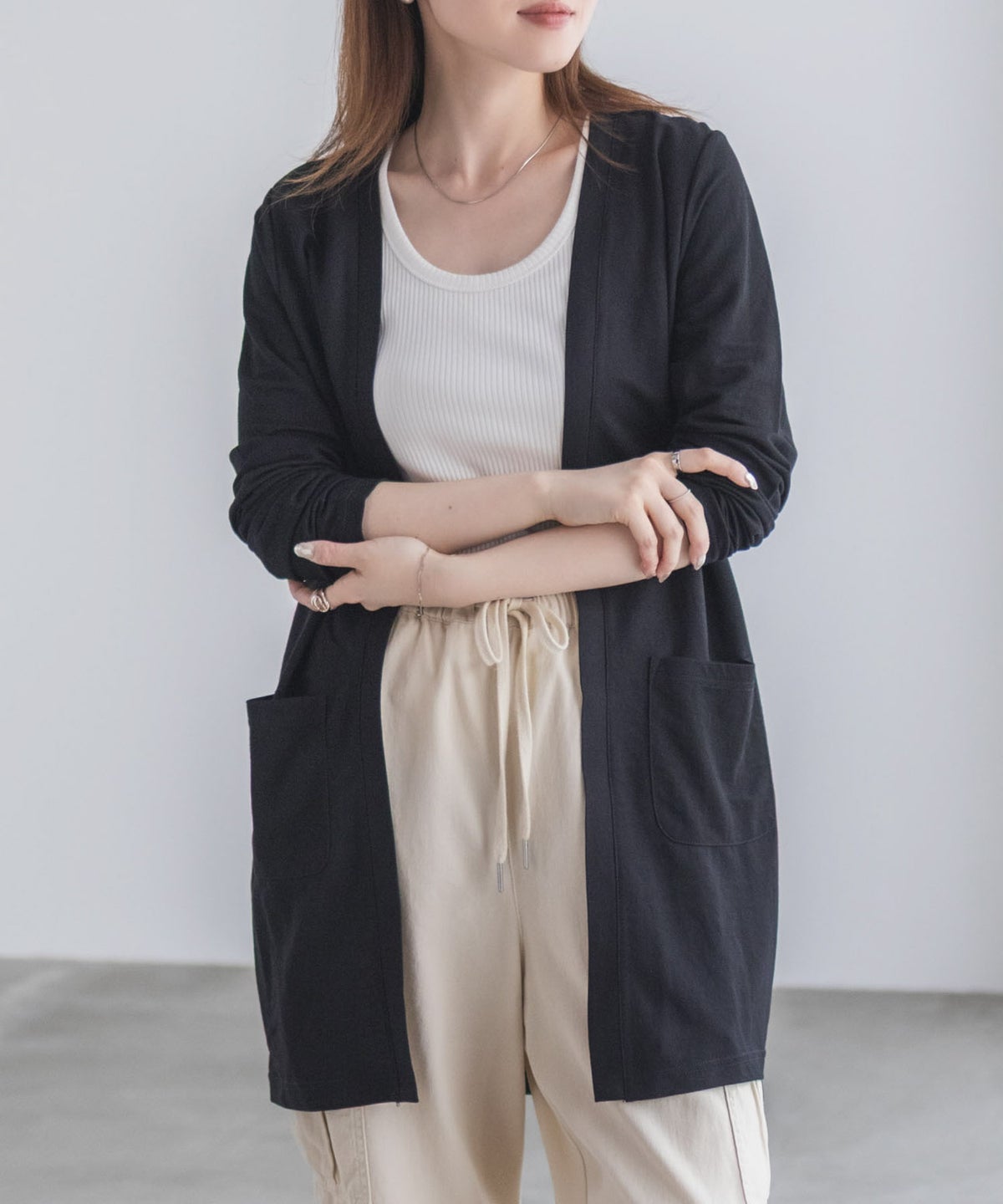 [期間限定価格]UVカット トッパーカーディガン レディース