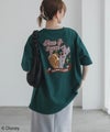 Disney わんわん物語 レディー&トランプ / サガラ刺繍Tシャツ レディース メール便 対応商品商品サムネイル-1
