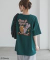 Disney わんわん物語 レディー&トランプ / サガラ刺繍Tシャツ レディース メール便 対応商品商品サムネイル-6