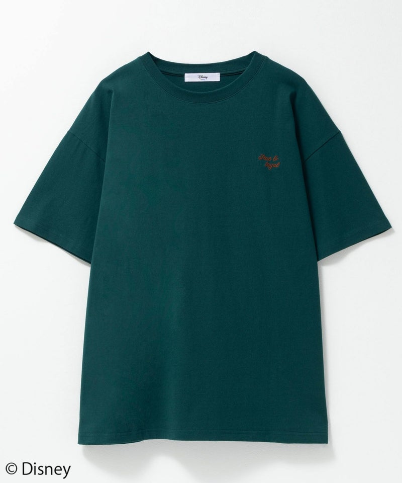 Disney わんわん物語 レディー&トランプ / サガラ刺繍Tシャツ レディース メール便 対応商品商品画像-19