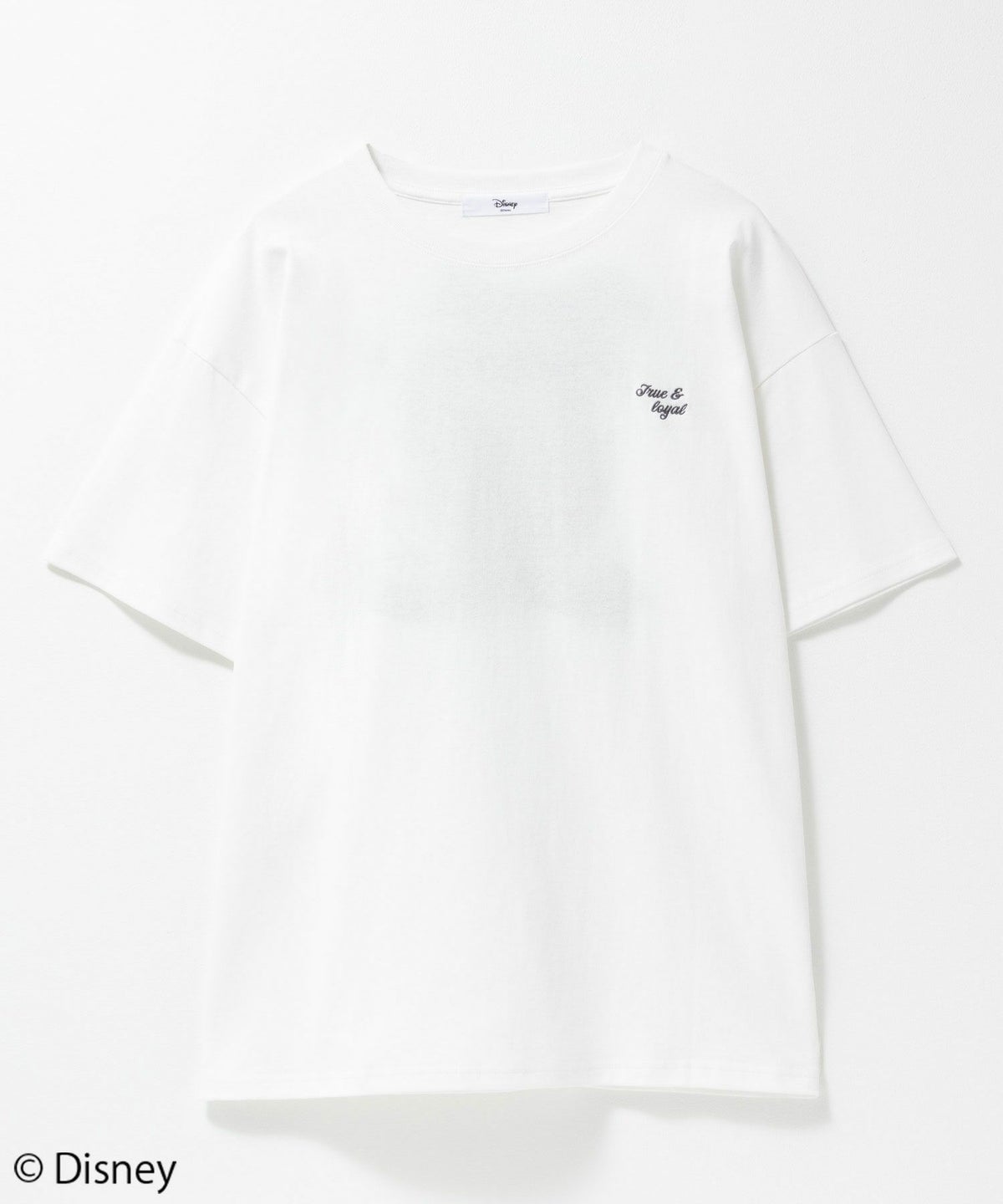 Disney わんわん物語 レディー＆トランプ / サガラ刺繍Tシャツ レディース ネコポス 対応商品