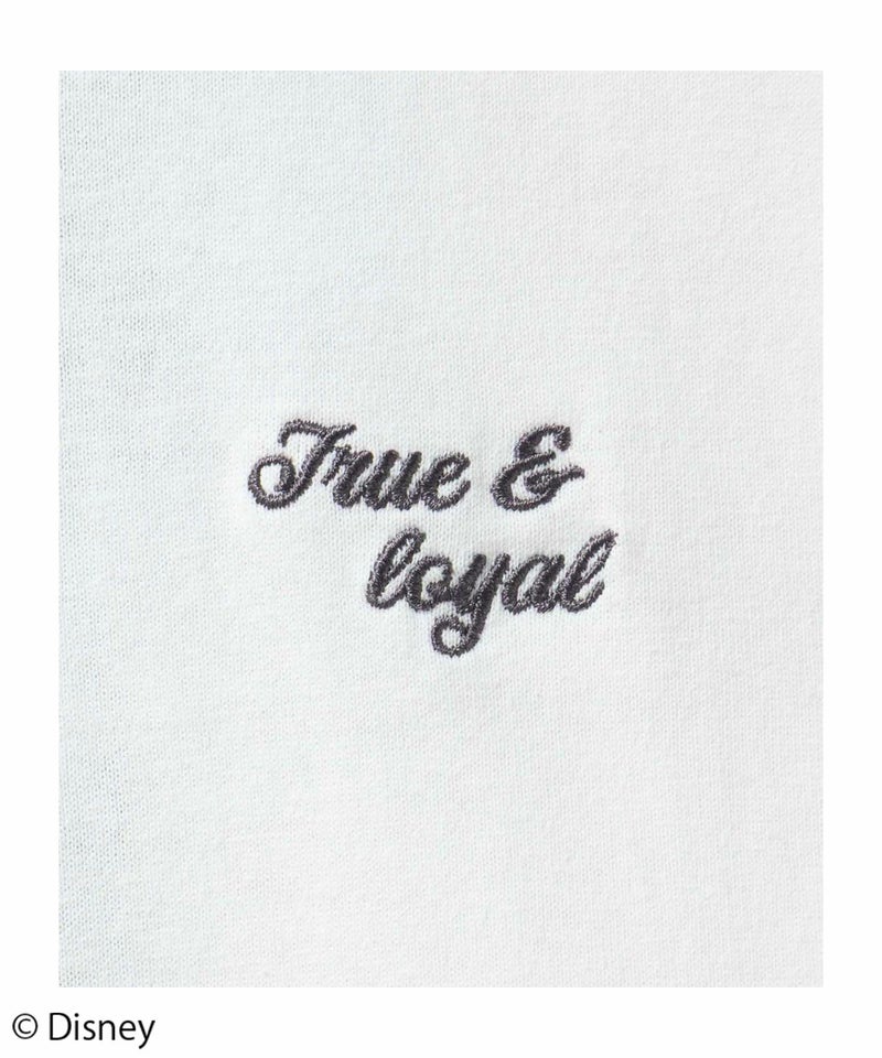 Disney わんわん物語 レディー＆トランプ / サガラ刺繍Tシャツ レディース メール便 対応商品商品画像-25