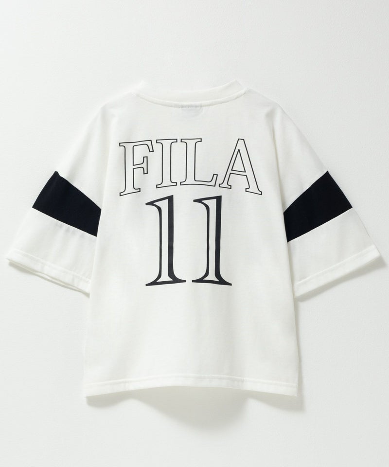 FILA ビッグサイズナンバリングTシャツ キッズ メール便 対応商品商品画像-4