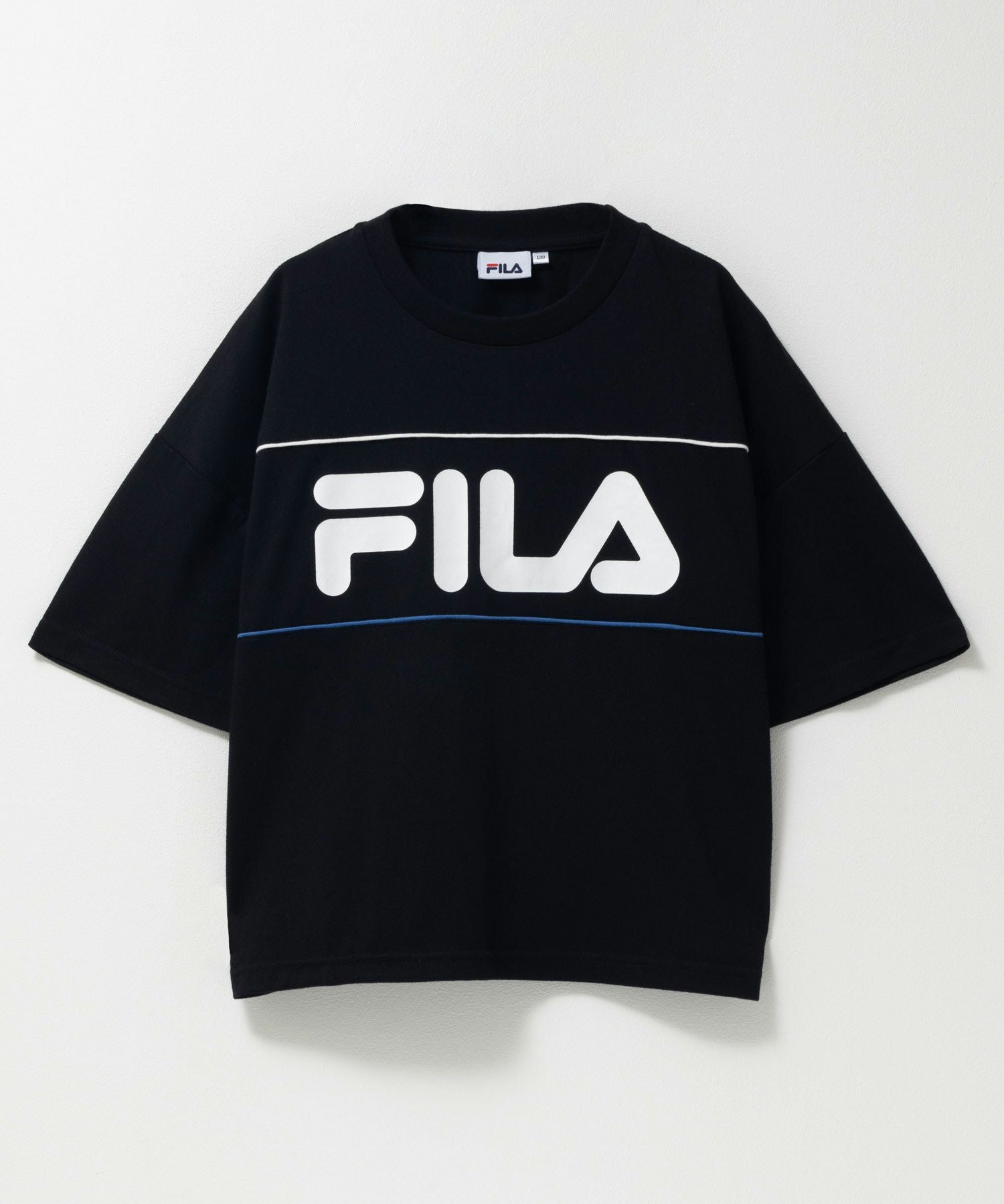 FILA ビッグサイズ切替Tシャツ キッズ