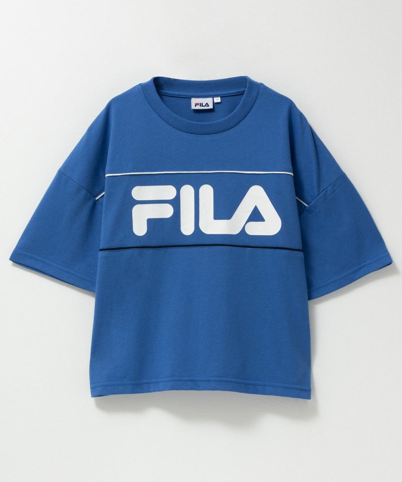 FILA ビッグサイズ切替Tシャツ キッズ メール便 対応商品商品画像-3