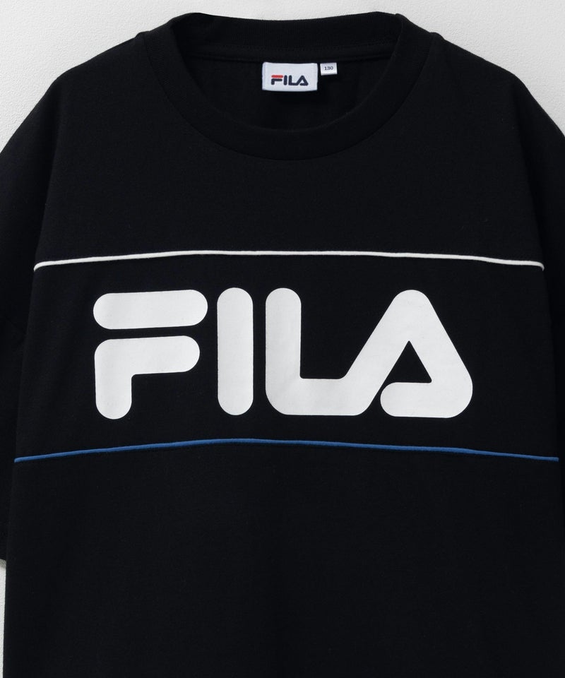 FILA ビッグサイズ切替Tシャツ キッズ メール便 対応商品商品画像-5