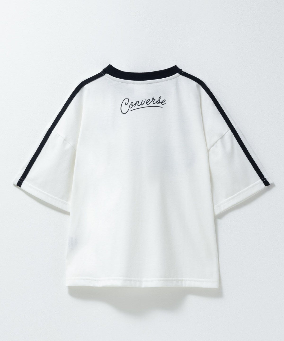 CONVERSE ビッグサイズ袖ラインTシャツ キッズ ネコポス 対応商品