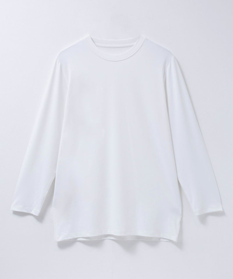 NAVY SARARI W冷感長袖Tシャツ メンズ商品画像-4