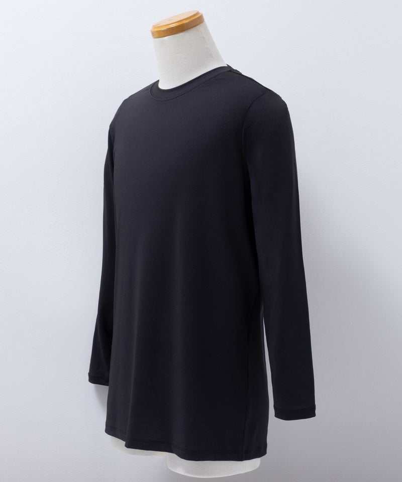 NAVY  SARARI W冷感長袖Tシャツ メンズ商品画像-6