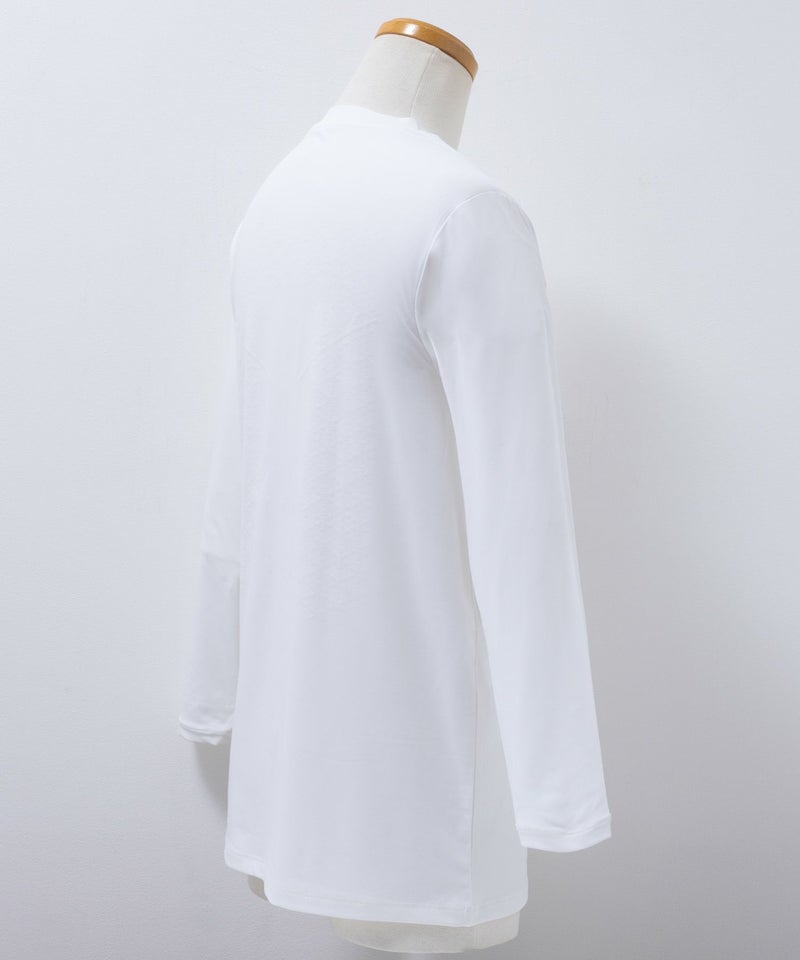 NAVY SARARI W冷感長袖Tシャツ メンズ商品画像-9