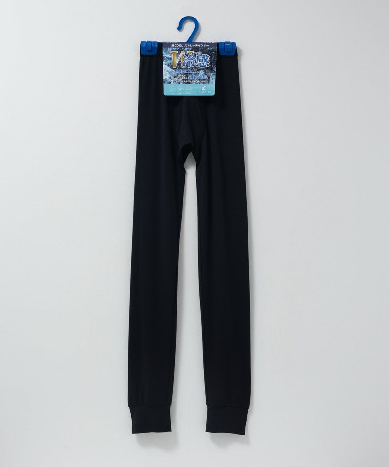 NAVY  SARARI W冷感レギンス メンズ商品画像-2