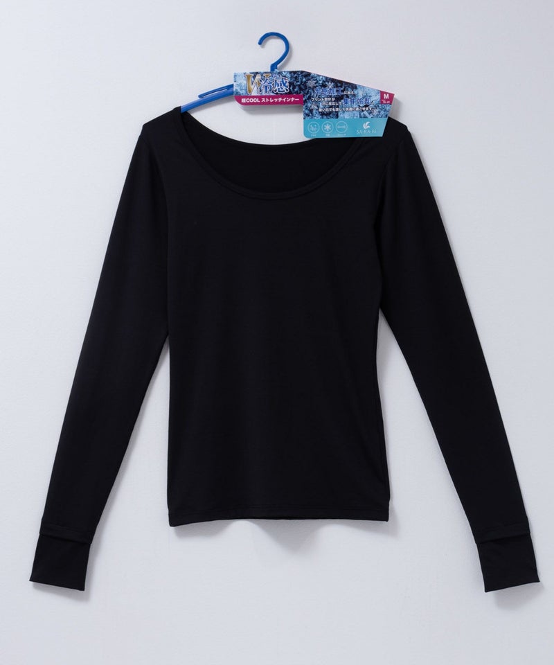 nAvy SARARI W冷感長袖Tシャツ レディース商品画像-10