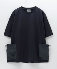 WOODS ドローコードポケット付きTシャツ メンズ ネコポス 対応商品