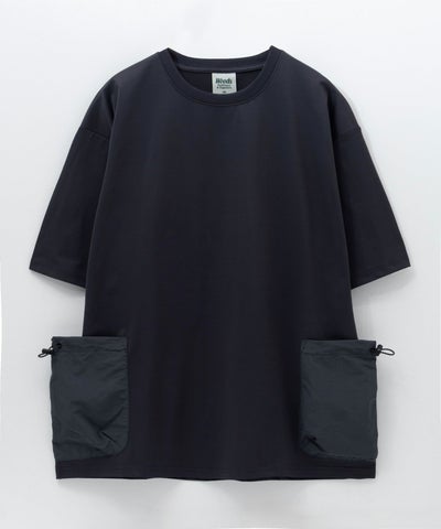 WOODS ドローコードポケット付きTシャツ メンズ ネコポス 対応商品