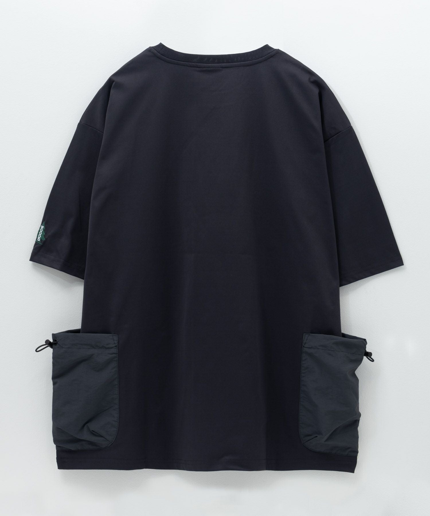 WOODS ドローコードポケット付きTシャツ メンズ