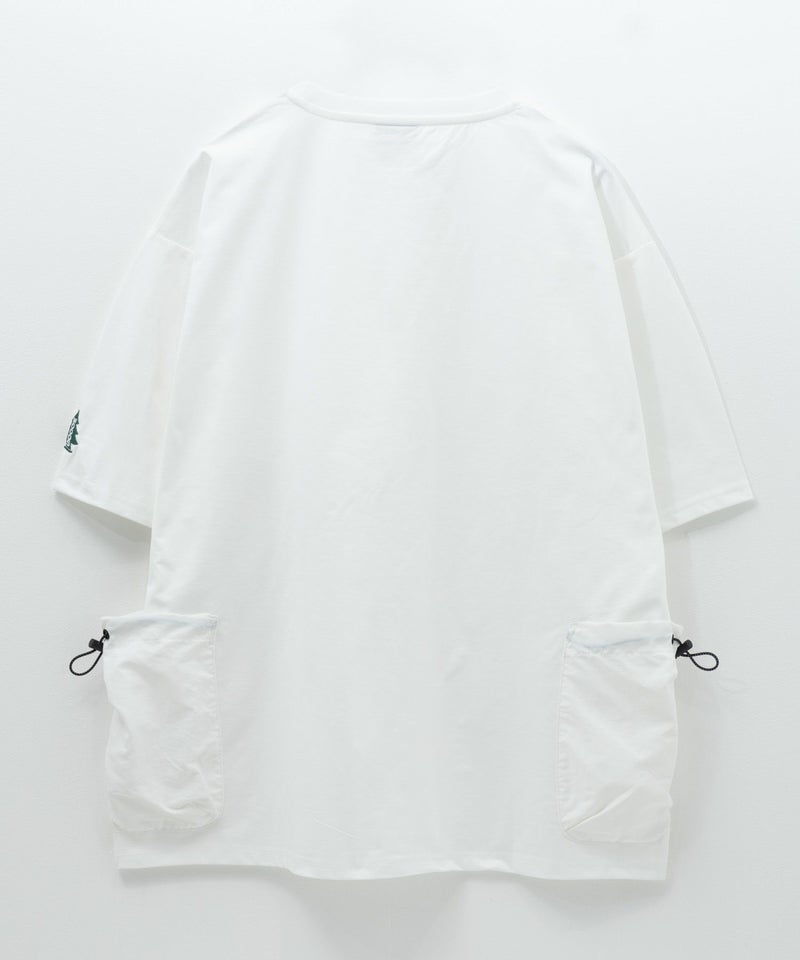 WOODS ドローコードポケット付きTシャツ メンズ メール便 対応商品商品画像-4