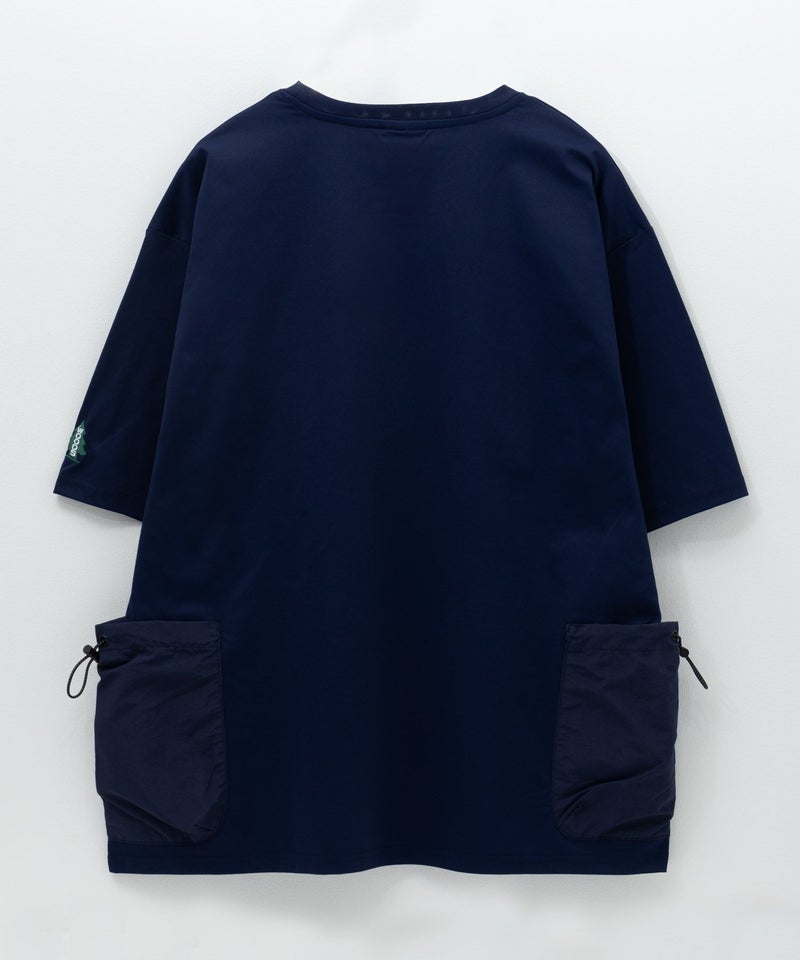 WOODS ドローコードポケット付きTシャツ メンズ メール便 対応商品商品画像-8