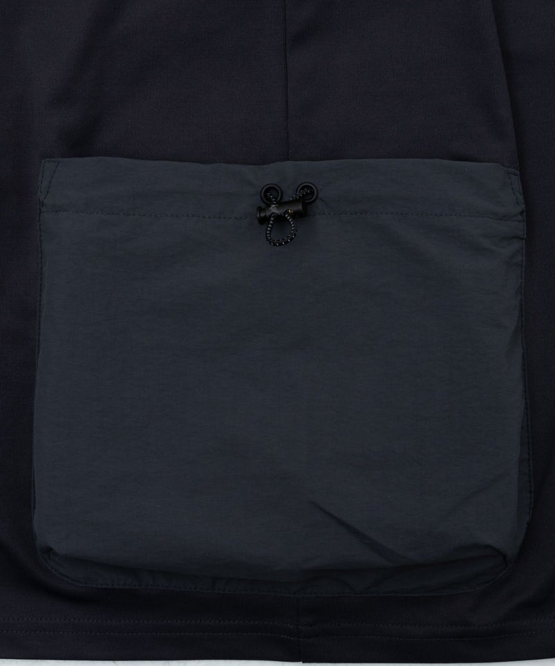 WOODS  ドローコードポケット付きTシャツ メンズ メール便 対応商品商品画像-9