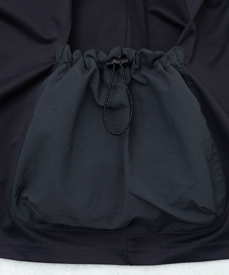 WOODS ドローコードポケット付きTシャツ メンズ メール便 対応商品商品画像-10