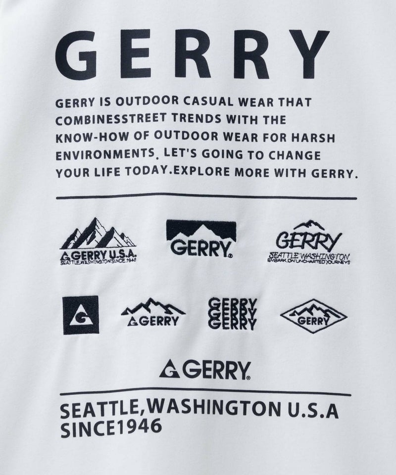 GERRY 刺繍プリントTシャツ メンズ メール便 対応商品商品画像-6
