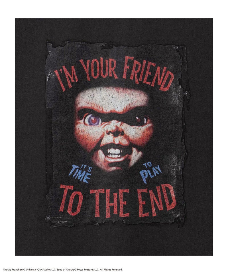 チャッキー デザインTシャツ メンズ メール便 対応商品商品画像-5