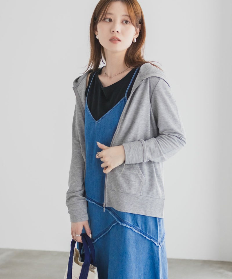 nAvy 毎日はきたくなるデニム「マイデニ」 イージーキャミワンピース レディース商品画像-8