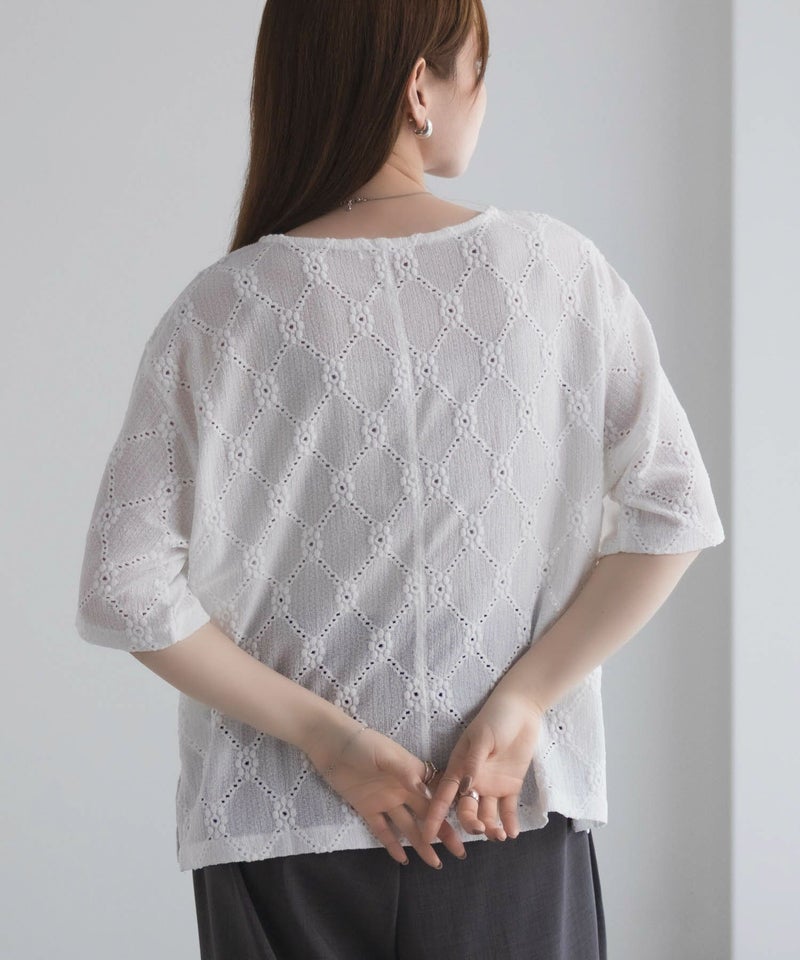 nAvy  レースプルオーバー レディース商品画像-7