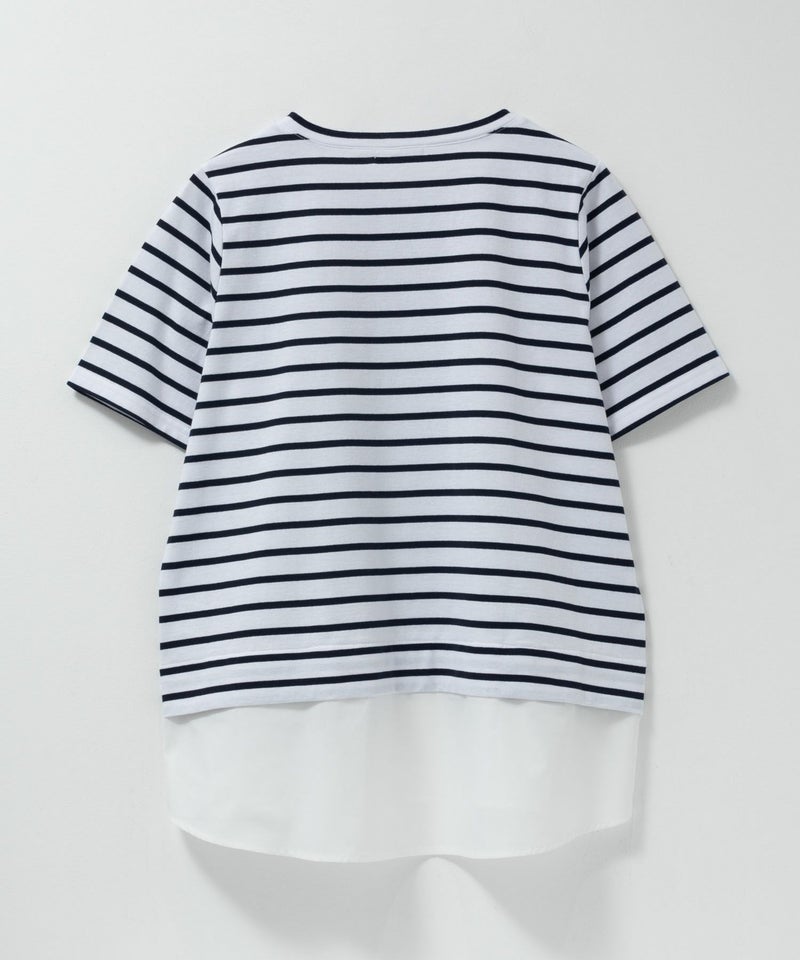 nAvy 時短 裾異素材切替プルオーバー レディース メール便 対応商品商品画像-24