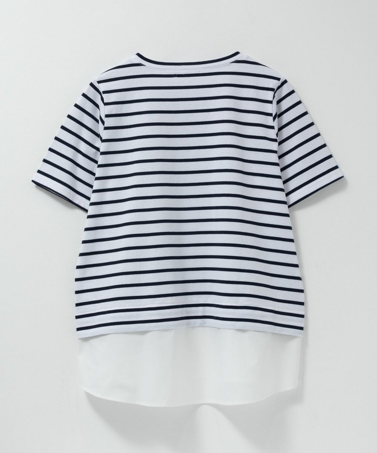 nAvy 時短 裾異素材切替プルオーバー レディース ネコポス 対応商品