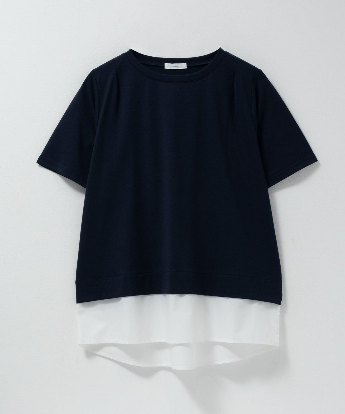 nAvy 時短 裾異素材切替プルオーバー レディース ネコポス 対応商品