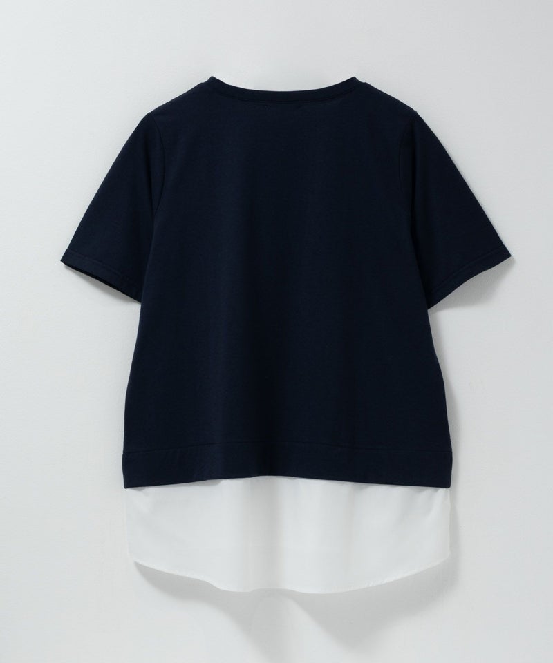 nAvy 時短 裾異素材切替プルオーバー レディース メール便 対応商品商品画像-28