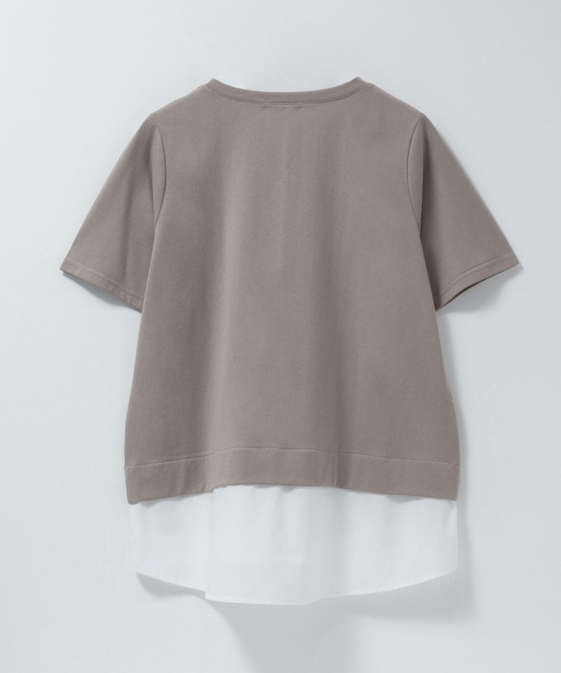 nAvy 時短 裾異素材切替プルオーバー レディース メール便 対応商品商品画像-30