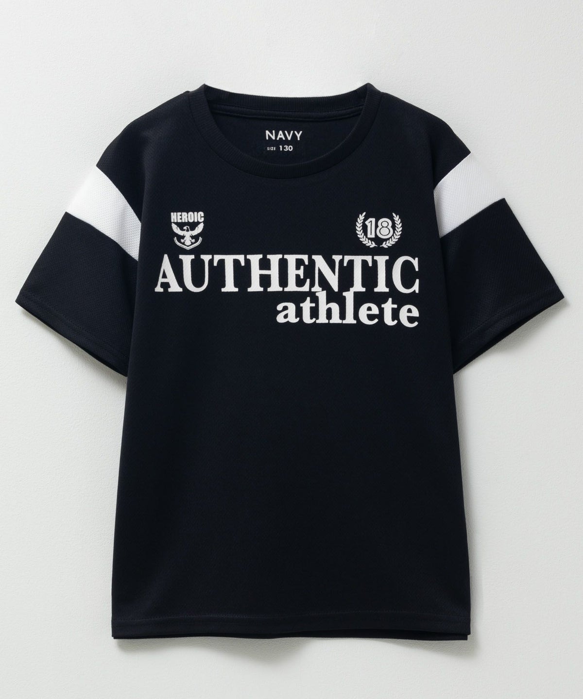 NAVY 肩切替配色Tシャツ キッズ ネコポス 対応商品