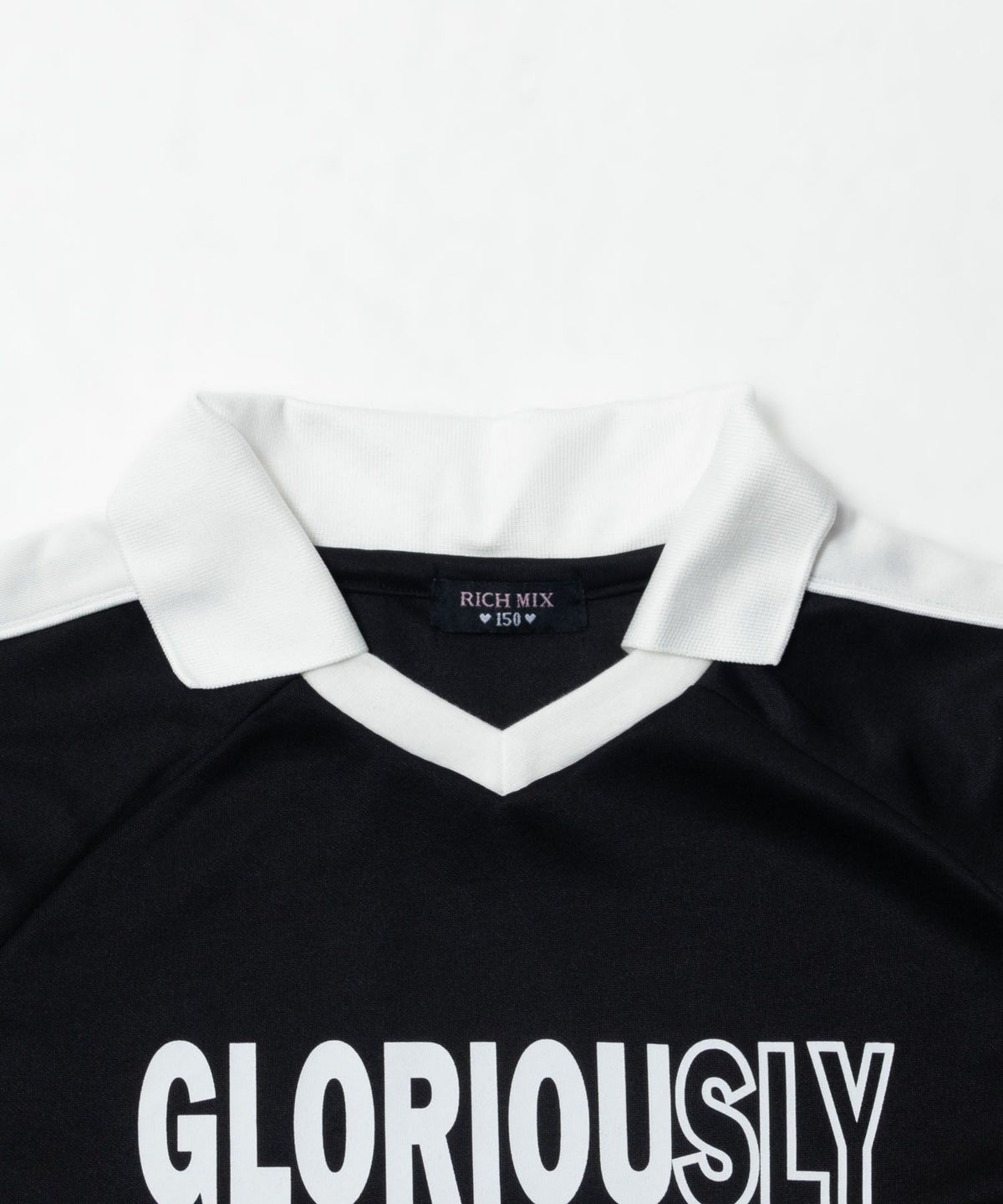 RICH MIX ポンチ素材 襟付きワンピース キッズ