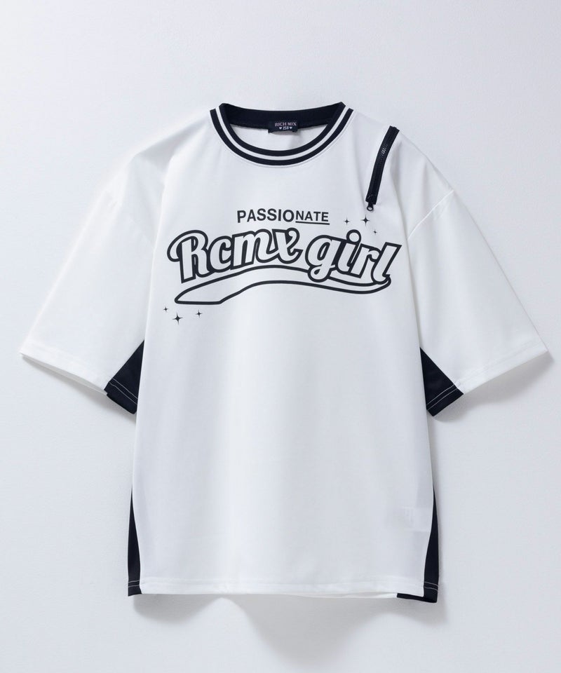 RICH MIX  肩開きビッグTシャツ キッズ メール便 対応商品商品画像-3