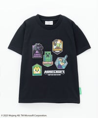 Minecraft マインクラフト エンボスプリントTシャツ キッズ ネコポス 対応商品