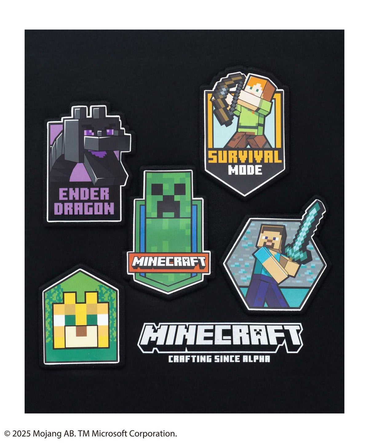 Minecraft マインクラフト エンボスプリントTシャツ キッズ ネコポス 対応商品