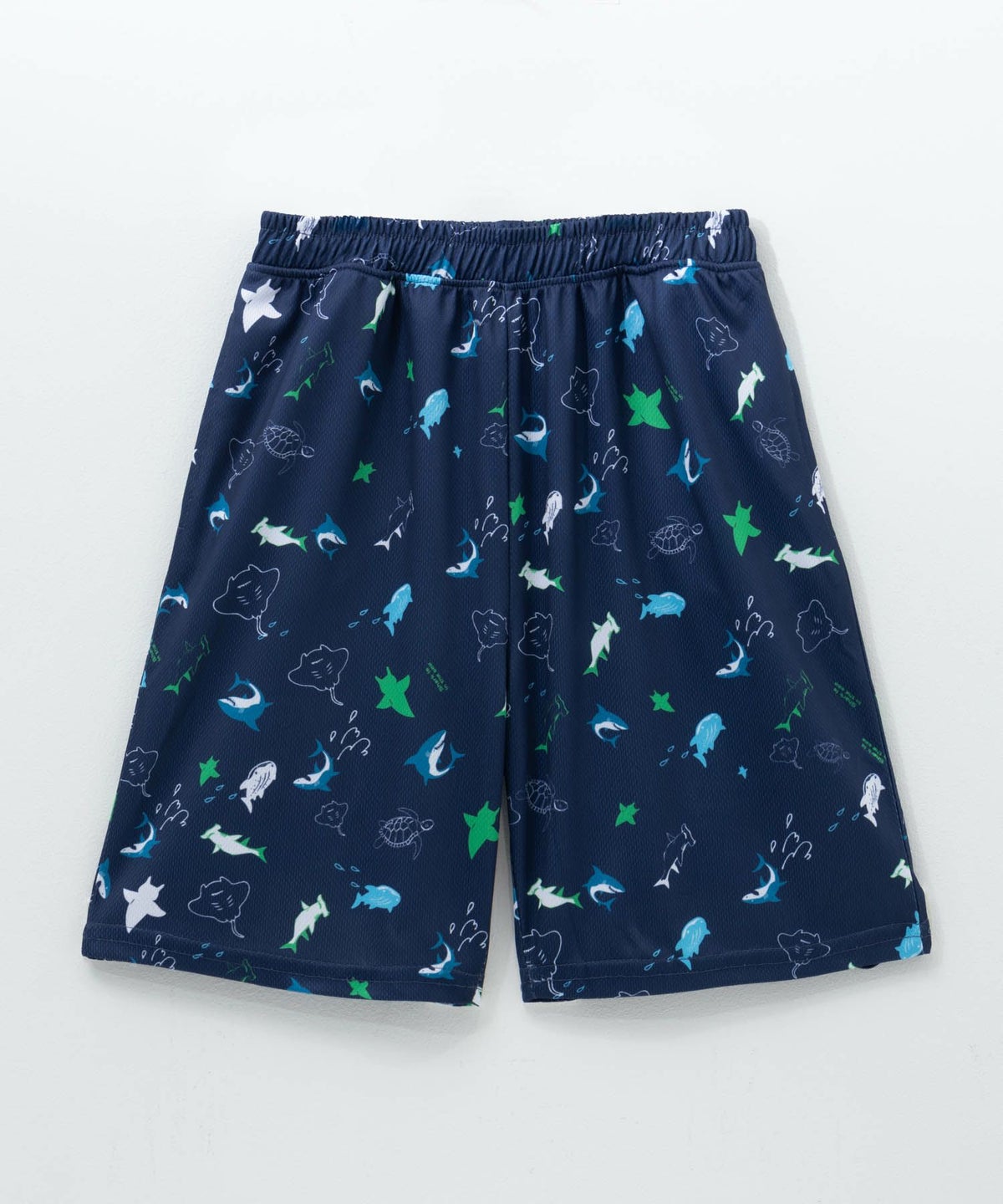 NAVY 海の生き物柄ショートパンツ キッズ