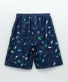 NAVY  海の生き物柄ショートパンツ キッズ商品サムネイル-2