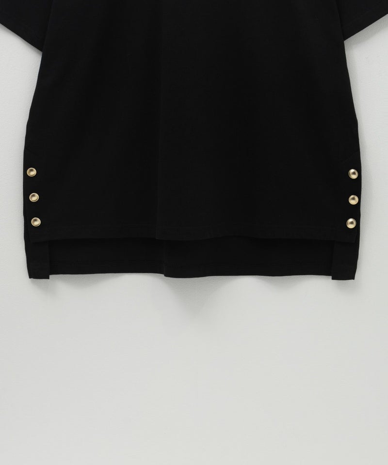 nAvy 裾ボタンオーバーTシャツ レディース メール便 対応商品商品画像-24