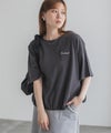 nAvy 裾ゴムバルーンTシャツ レディース メール便 対応商品商品サムネイル-2