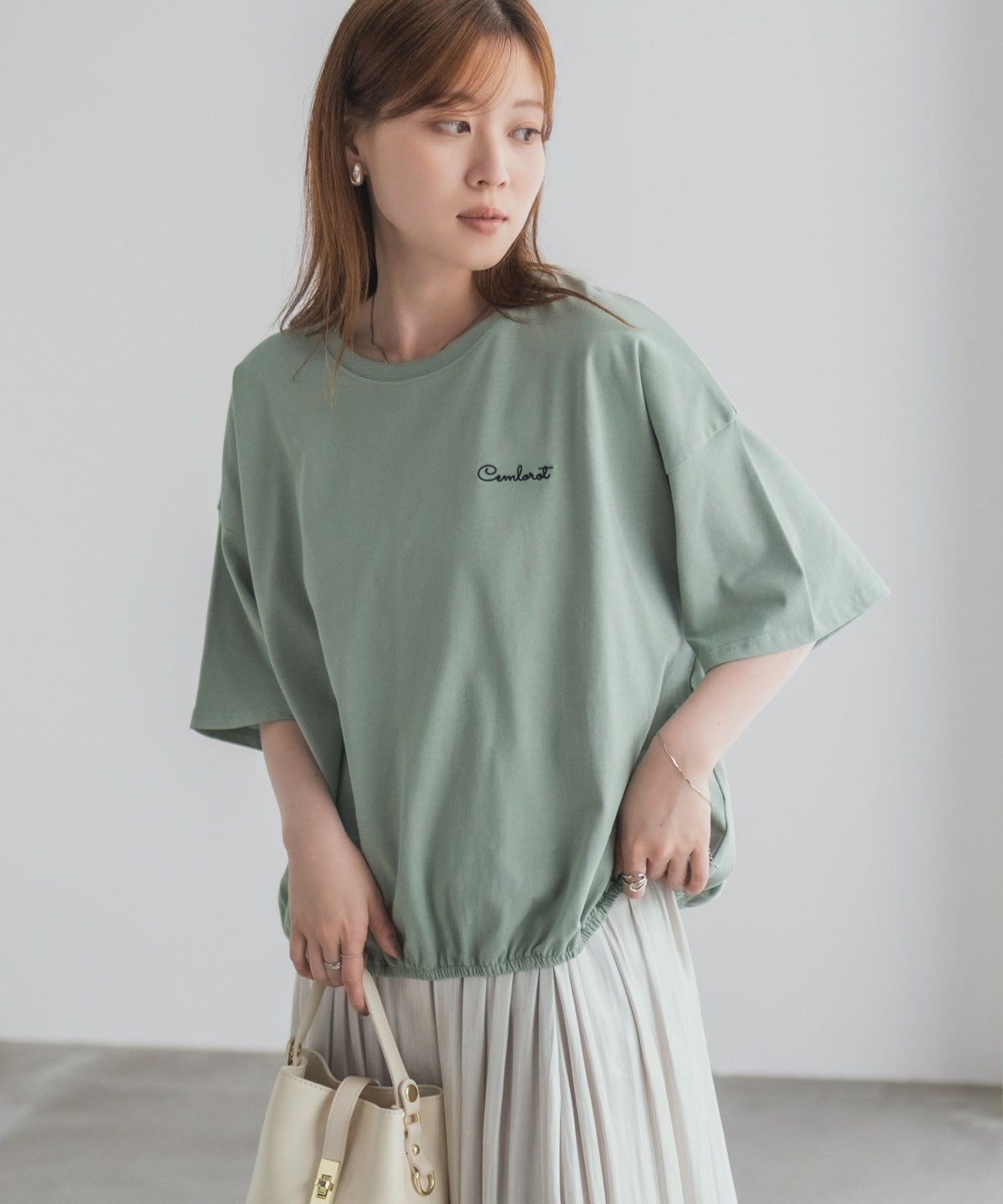 nAvy 裾ゴムバルーンTシャツ レディース ネコポス 対応商品