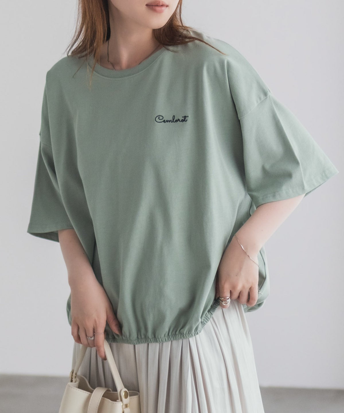 nAvy 裾ゴムバルーンTシャツ レディース ネコポス 対応商品