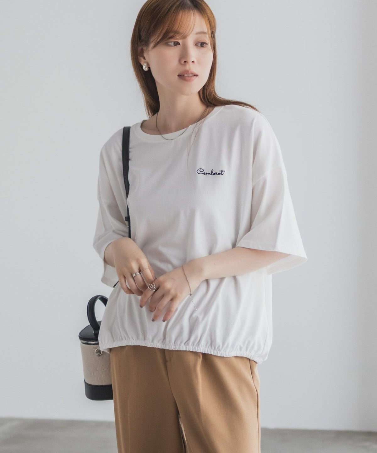 nAvy 裾ゴムバルーンTシャツ レディース ネコポス 対応商品