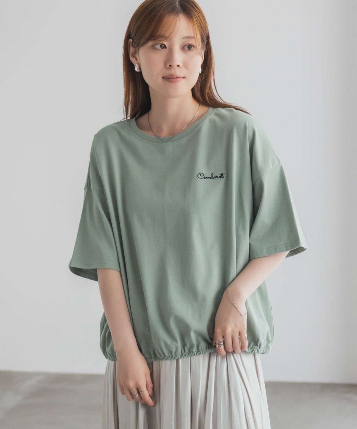 nAvy 裾ゴムバルーンTシャツ レディース ネコポス 対応商品