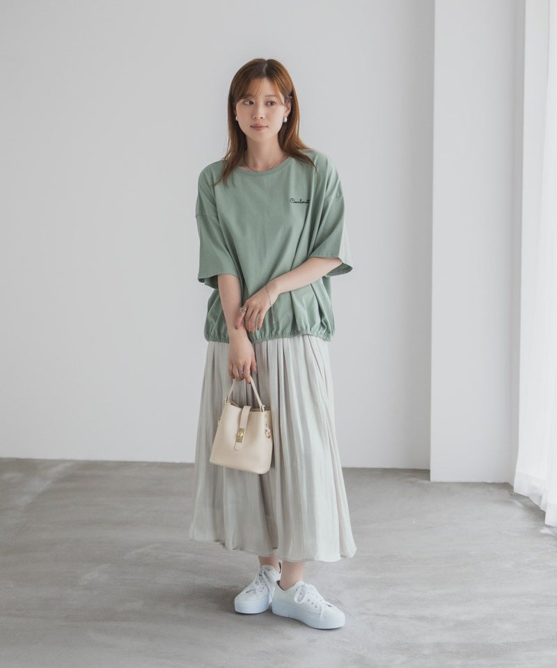 nAvy 裾ゴムバルーンTシャツ レディース メール便 対応商品商品画像-22