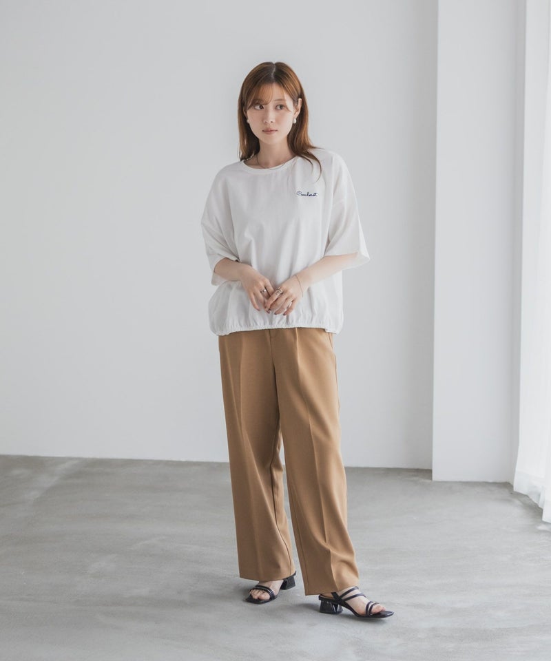 nAvy 裾ゴムバルーンTシャツ レディース メール便 対応商品商品画像-36