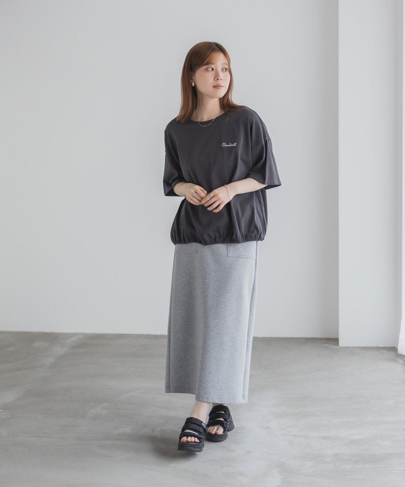 nAvy  裾ゴムバルーンTシャツ レディース メール便 対応商品商品画像-37