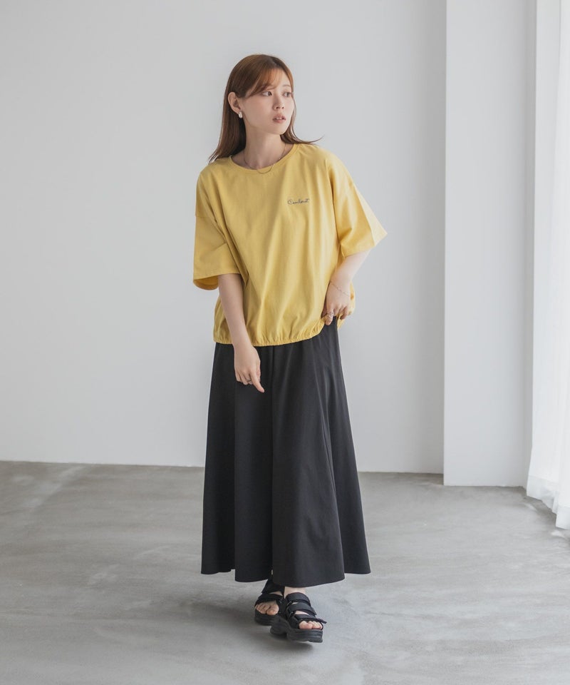 nAvy  裾ゴムバルーンTシャツ レディース メール便 対応商品商品画像-38